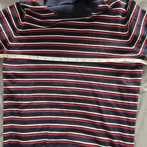 Tommy Hilfiger Striped Turtleneck Sweater - Size Medium - Picture 5 of 10